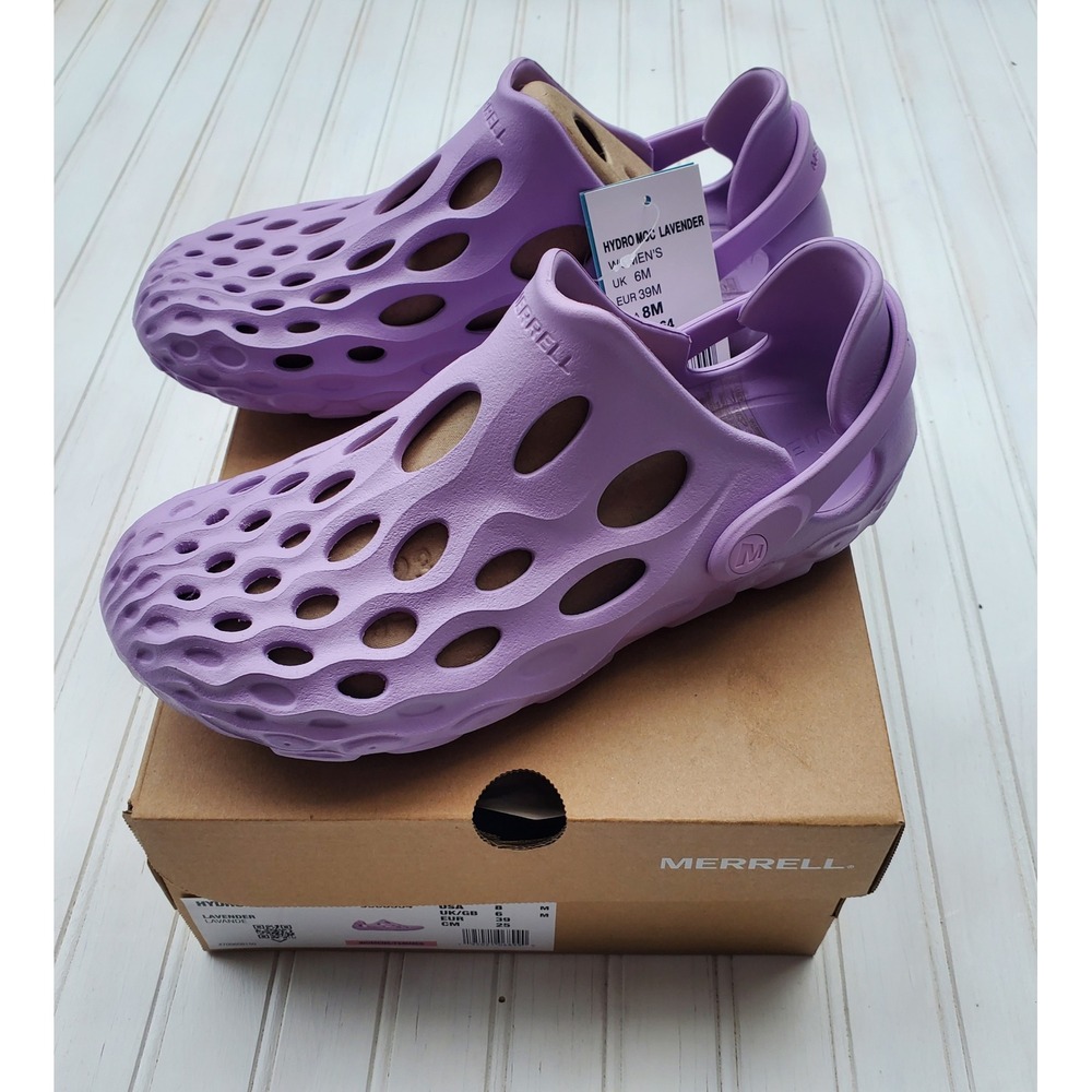 Merrell Hydro Moc Lavender Purple Water Shoes Clogs NEW in Box J500664 Womens 8